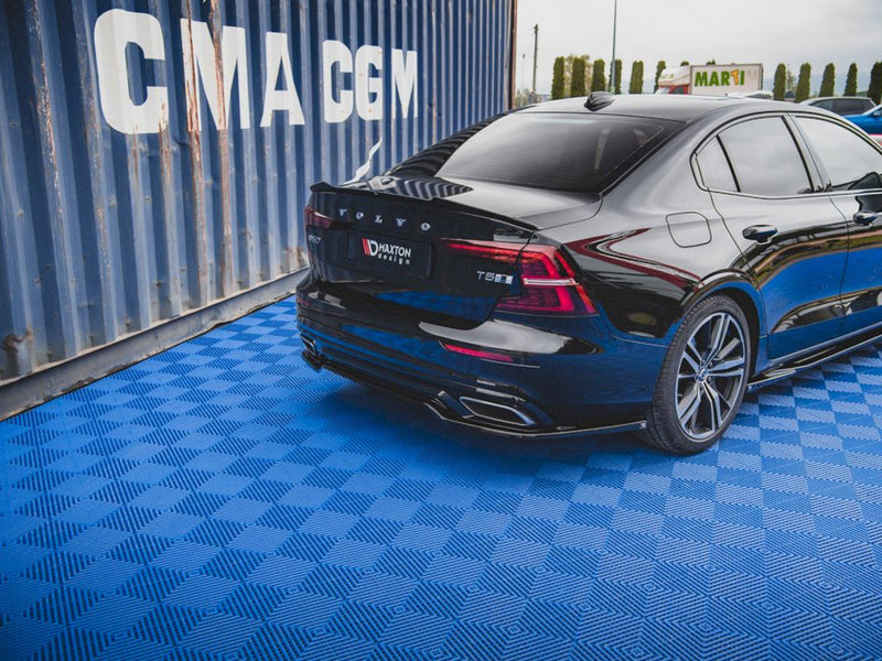 MAXTON DESIGN Central Rear Splitter Volvo S60/V60 R-design MK3 (2018-)