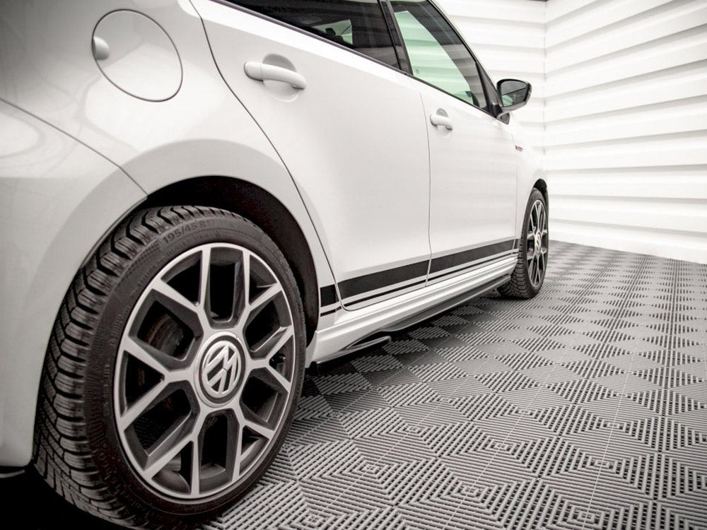 Side Skirt Diffusers compatible with Volkswagen Up GTI