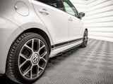 Side Skirt Diffusers compatible with Volkswagen Up GTI