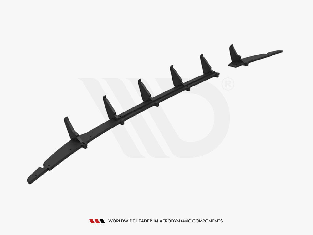 Street PRO Rear Diffuser compatible with Volkswagen Up GTI