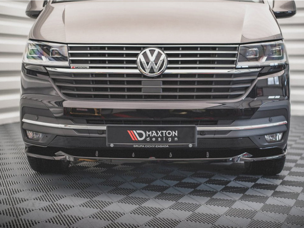 Front Splitter V.2 compatible with Volkswagen T6.1