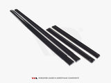 Side Skirts Diffusers compatible with VW T6 - Carbon Look