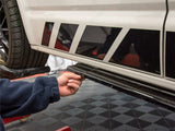 Side Skirts Diffusers compatible with VW T6 - Carbon Look