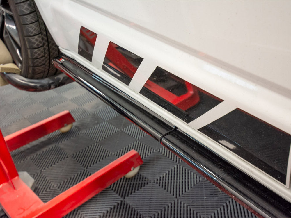 Side Skirts Diffusers compatible with VW T6 - Carbon Look