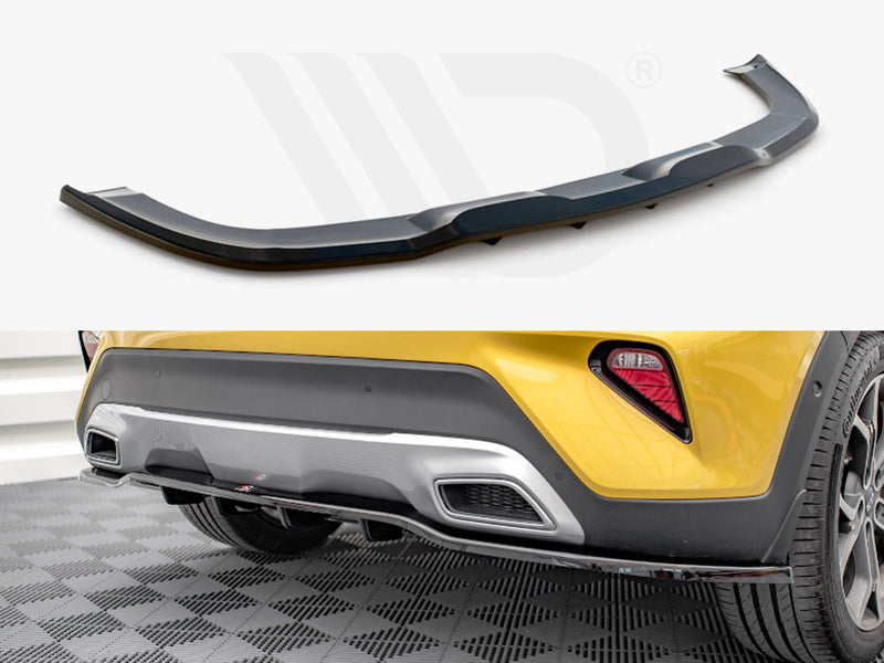 MAXTON DESIGN Central Rear Splitter (Vertical Bars) KIA Xceed Mk1 (2019-)