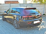 Rear Splitter (Vertical Bars) compatible with Alfa Romeo 159