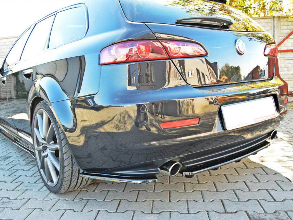 Rear Side Splitters compatible with Alfa Romeo 159 (2005-2011)