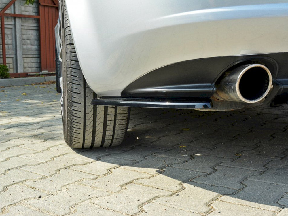 Central Rear Splitter compatible with Alfa Romeo 159 (Without Vertical Bars) - Textured
