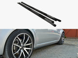 Side Skirts Diffusers compatible with Alfa Romeo 159 - Gloss Black