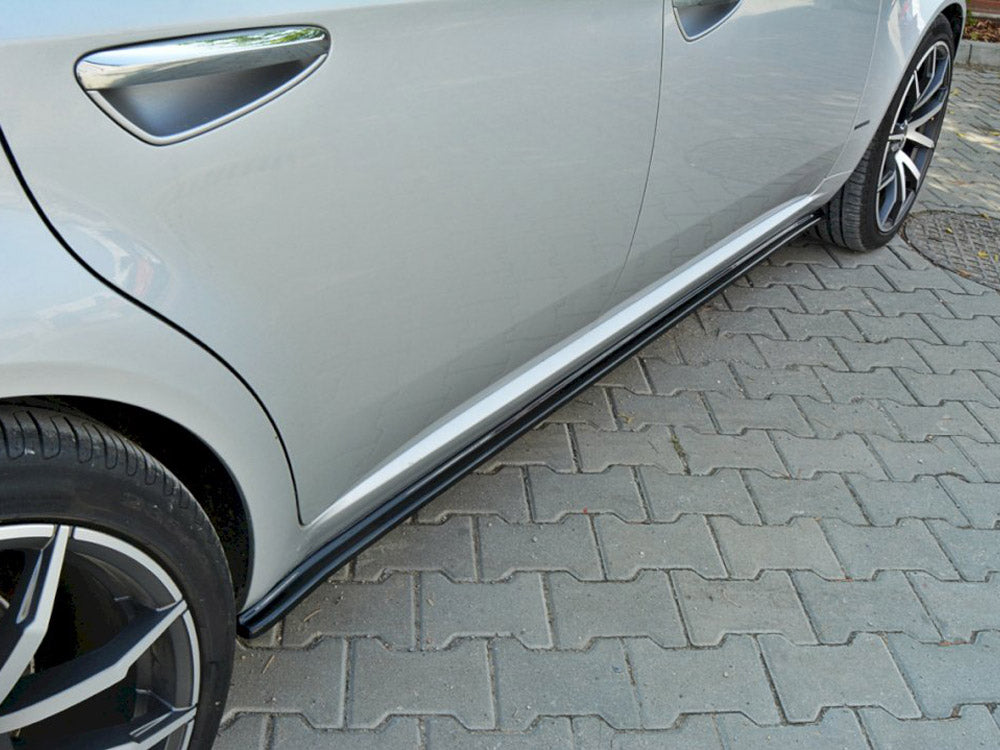 Side Skirts Diffusers compatible with Alfa Romeo 159 - Gloss Black