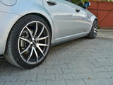 Side Skirts Diffusers compatible with Alfa Romeo 159 - Gloss Black