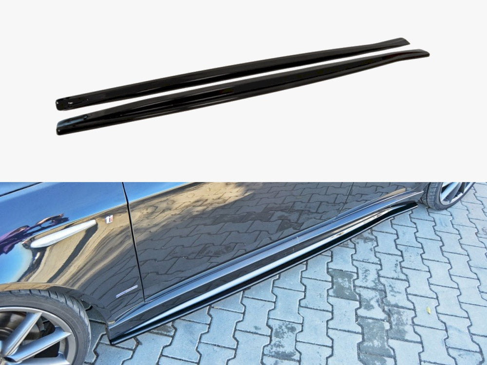 Side Skirts Diffusers compatible with Alfa Romeo 159 TI