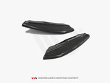 Rear Side Splitters compatible with Alfa Romeo Brera - Carbon Look