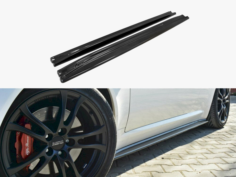 Side Skirts Diffusers compatible with Alfa Romeo Brera (2005-2010)