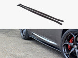 Side Skirts Diffusers compatible with Alfa Romeo Giulia Veloce (2015-2019)