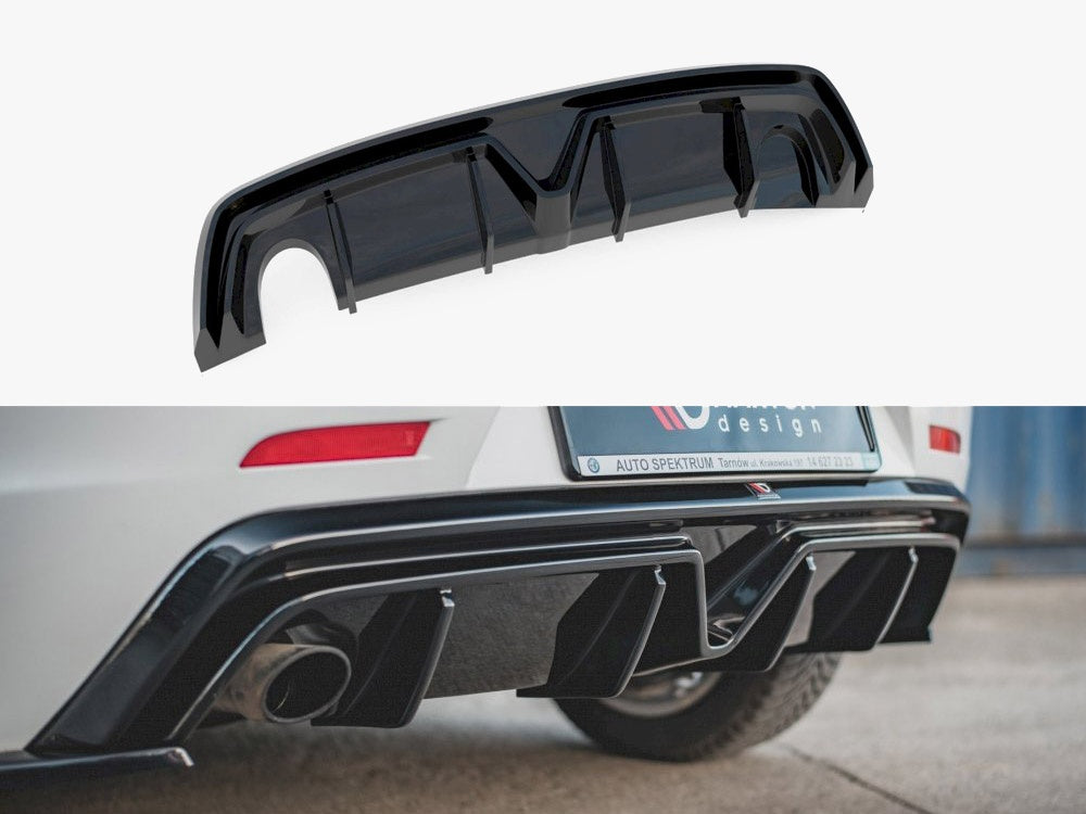 Rear Valance compatible with Alfa Romeo Giulietta (Single Exhaust Version)