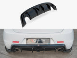 Rear Valance compatible with Alfa Romeo Giulietta (Exhaust On Both Sides Version)