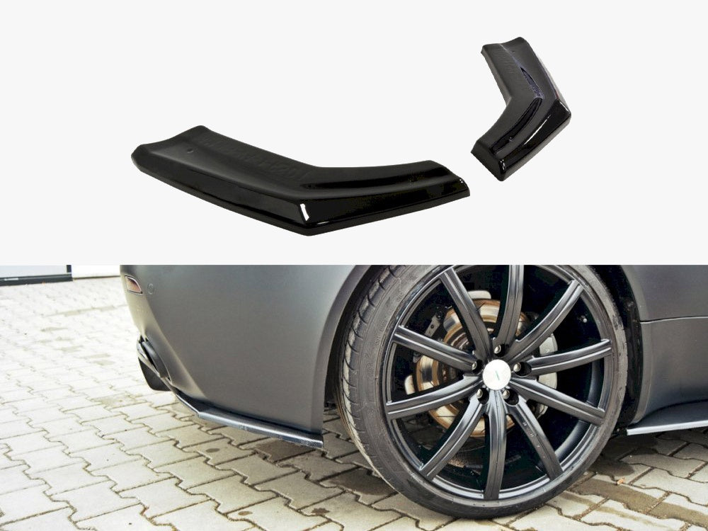 Rear Side Splitters compatible with Aston Martin V8 Vantage