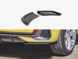 Rear Side Splitters compatible with Audi A1 S Line GB (2018-)