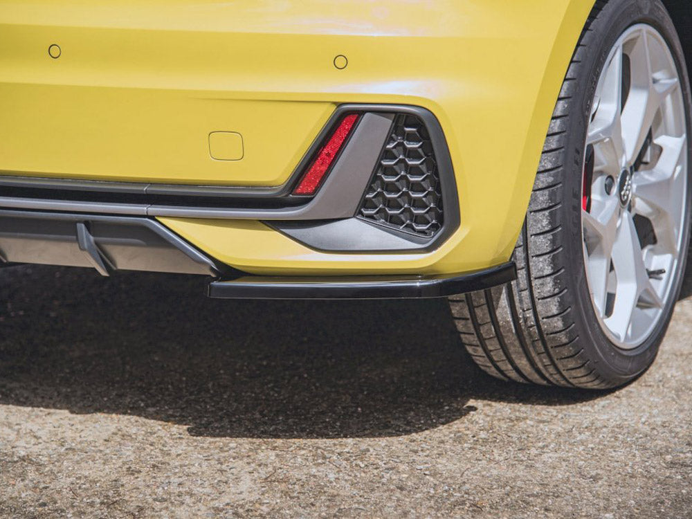 Rear Side Splitters compatible with Audi A1 S Line GB (2018-)