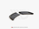 Rear Side Splitters compatible with Audi A1 S Line GB (2018-)