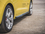 Side Skirts Splitters compatible with Audi A1 S Line GB (2018-)