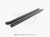 Side Skirts Splitters compatible with Audi A1 S Line GB (2018-)