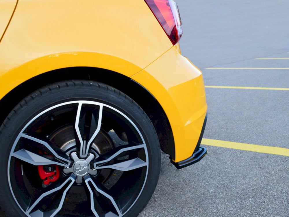 Rear Side Splitters compatible with Audi S1 Mk1 (2014-2018)