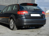 Rear Side Splitters compatible with Audi A3 Sportback 8P/ 8P Facelift - Carbon Look