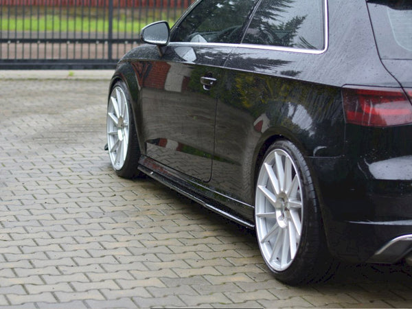 Side Skirts Diffusers Audi S3 / A3 S-line 8V / 8V FL Hatchback