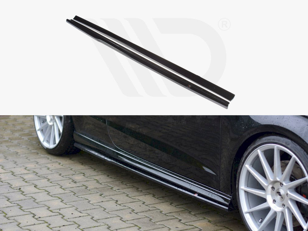 Side Skirts Diffusers Audi S3 / A3 S-line 8V / 8V FL Hatchback