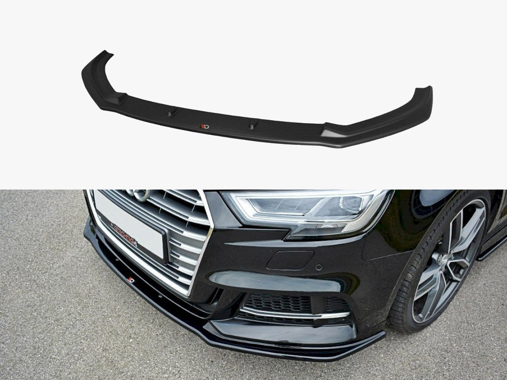 Front Splitter V.1 compatible with Audi S3 / A3 S Line Hatchback / Sportback 8V Facelift