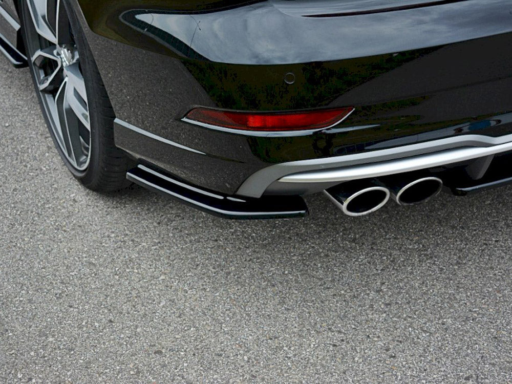 Rear Side Splitters compatible with Audi S3 / A3 S Line 8V FL Sedan