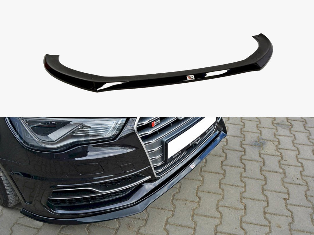 Front Splitter compatible with Audi S3 / A3 S Line 8V Hatchback / Sportback