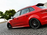 Side Skirt Diffusers V.1 compatible with Audi S3 / A3 S Line Sportback 8V / 8V Facelift