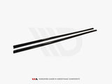 Side Skirt Diffusers V.1 compatible with Audi S3 / A3 S Line Sportback 8V / 8V Facelift