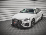 Front Splitter V.2 compatible with Audi S3 / A3 S Line 8Y