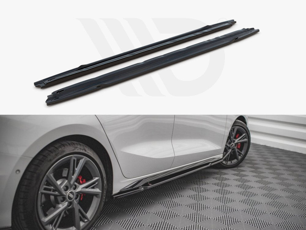 Side Skirts Diffusers Audi S3 / A3 S-line 8Y (2020-)