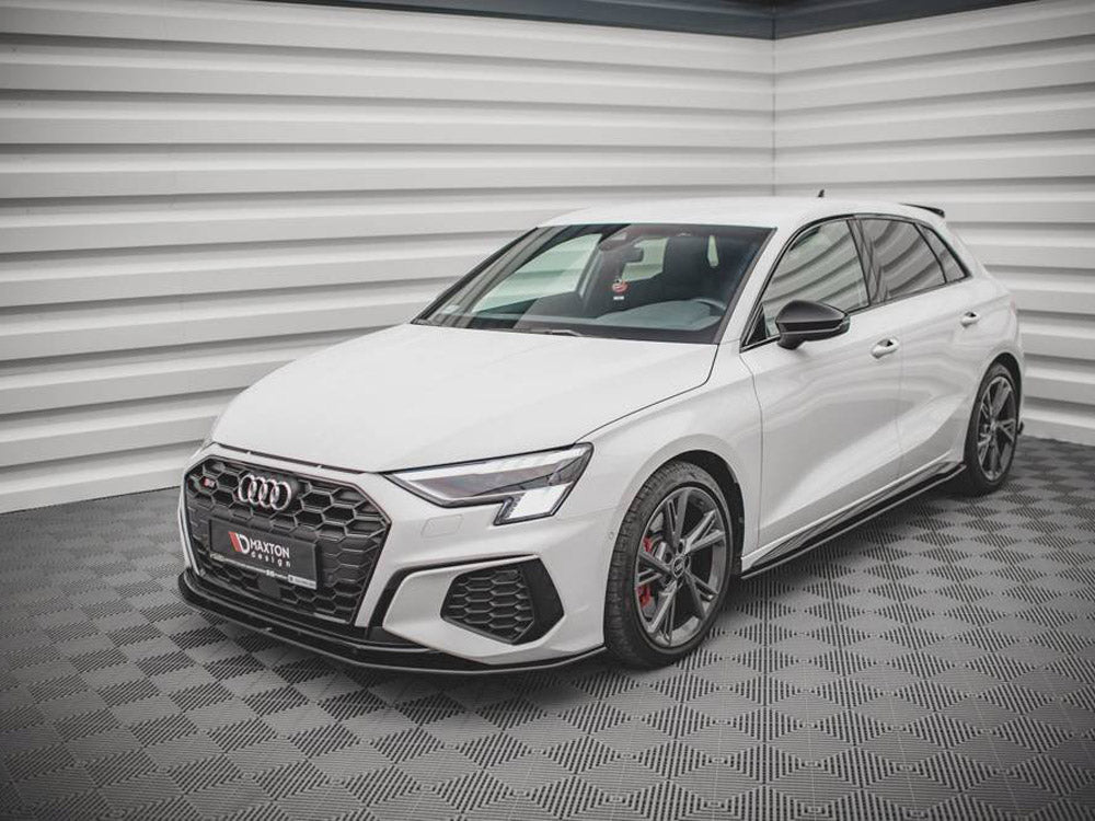 Street PRO Front Splitter compatible with Audi S3 / A3 S Line 8Y