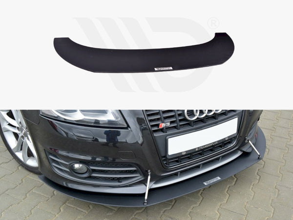 MAXTON DESIGN Front Racing Splitter Audi S3 8P (Facelift Model) 2009-2013