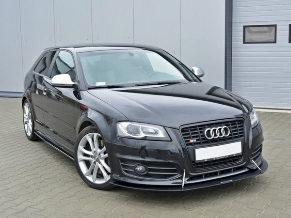 MAXTON DESIGN Front Racing Splitter Audi S3 8P (Facelift Model) 2009-2013