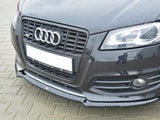 Front Splitter V.1 compatible with Audi S3 8P Facelift