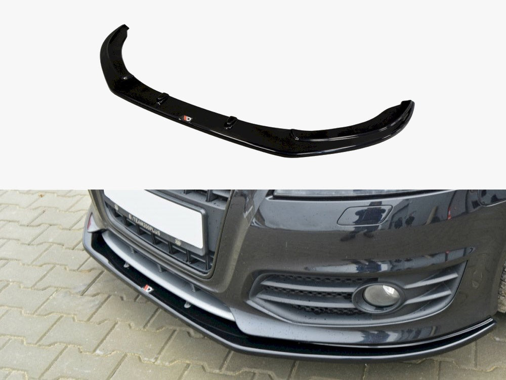 Front Splitter V.2 compatible with Audi S3 8P (Facelift Model) 2009-2013