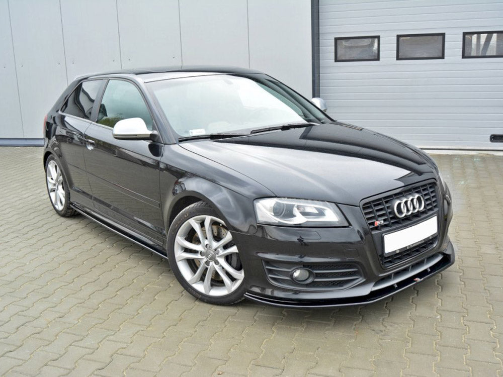 Front Splitter V.2 compatible with Audi S3 8P (Facelift Model) 2009-2013