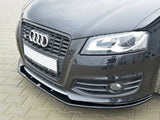 Front Splitter V.2 compatible with Audi S3 8P (Facelift Model) 2009-2013