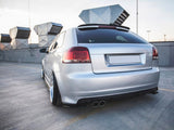 Rear Side Splitters compatible with Audi S3 8P / S3 8P FL
