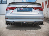 Rear Valance Audi S3 Sedan 8V Facelift (2016-2020)