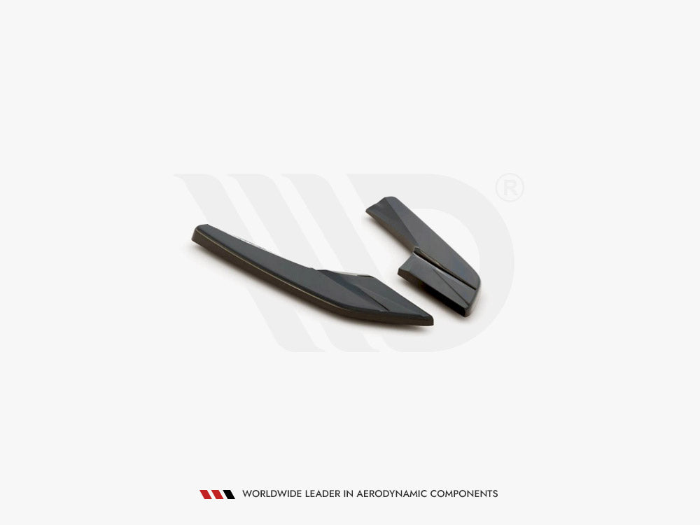 Rear Side Splitters V.2 compatible with Audi S3 Sedan 8V Facelift (2016-2020)