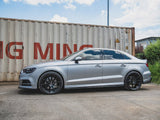 Side Skirts Diffusers V.2 compatible with Audi S3 Sedan 8V Facelift (2016-2020)
