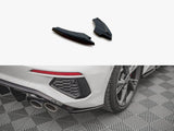 Rear Side Splitters V.2 compatible with Audi S3 / A3 S Line Sportback 8Y